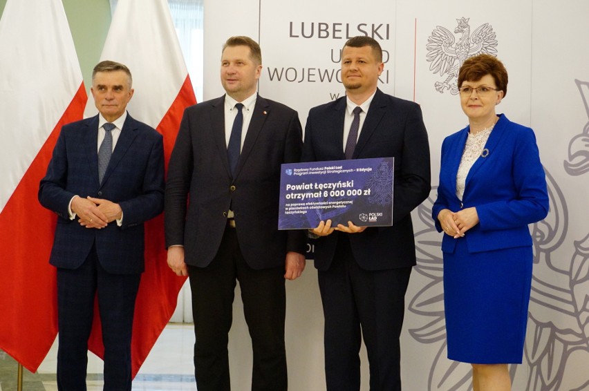 6 000 000 zł trafi do Powiatu Łęczyńskiego z II edycji Programu Polski Ład