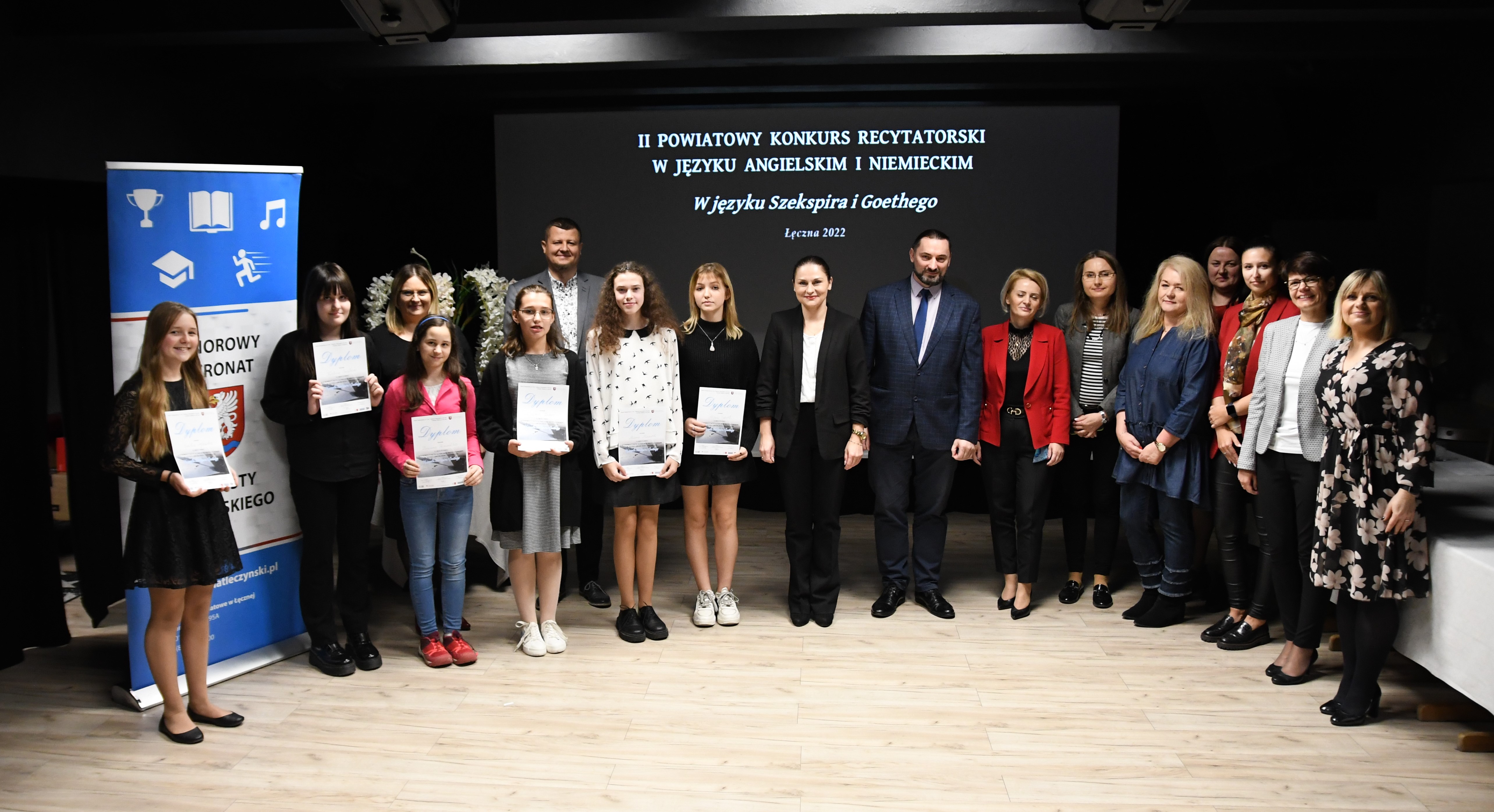 II Powiatowy Konkurs Recytatorski " w Języku Szekspira i Goethego’’