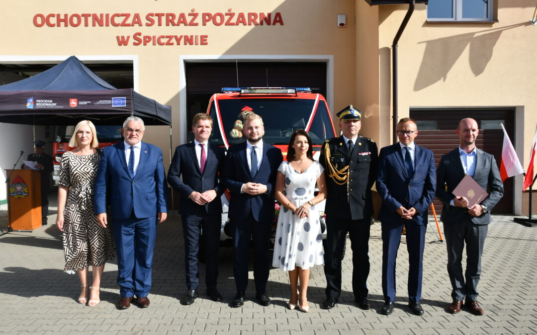 Nowy pojazd strażacki dla Ochotniczej Straży Pożarnej w Spiczynie