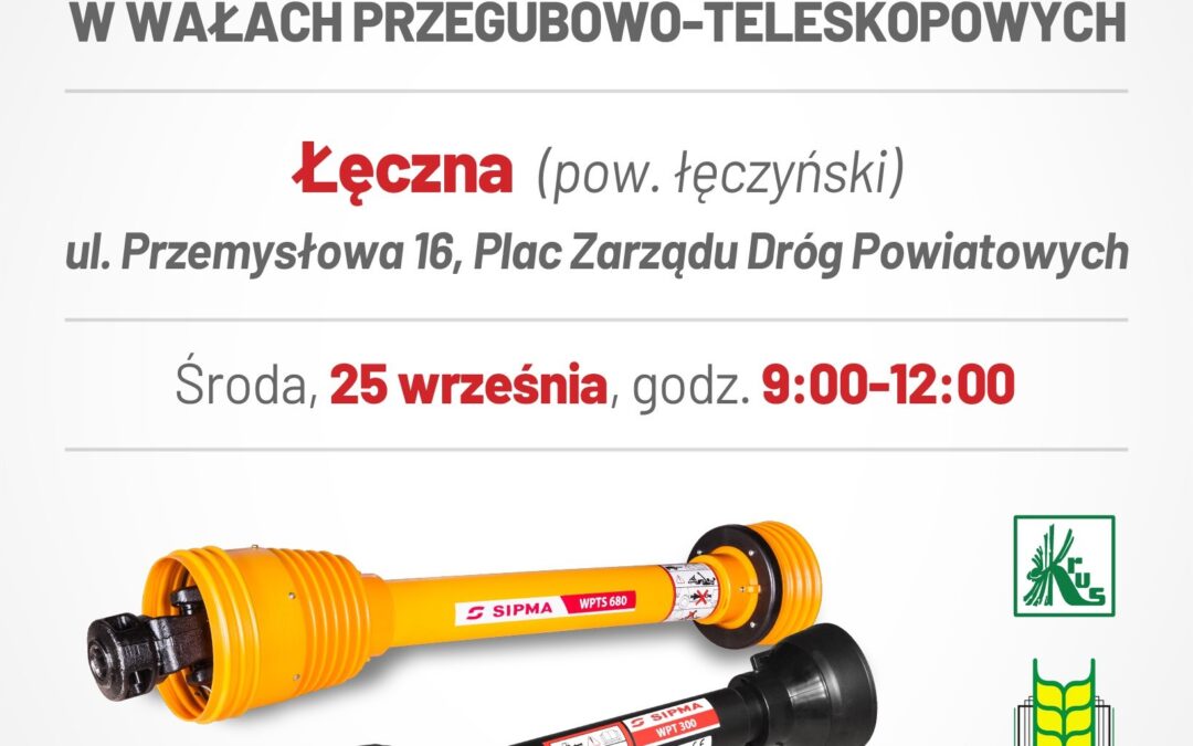 Rolniku! Zapraszamy na Akcję wymiany osłon w urządzeniach rolniczych.