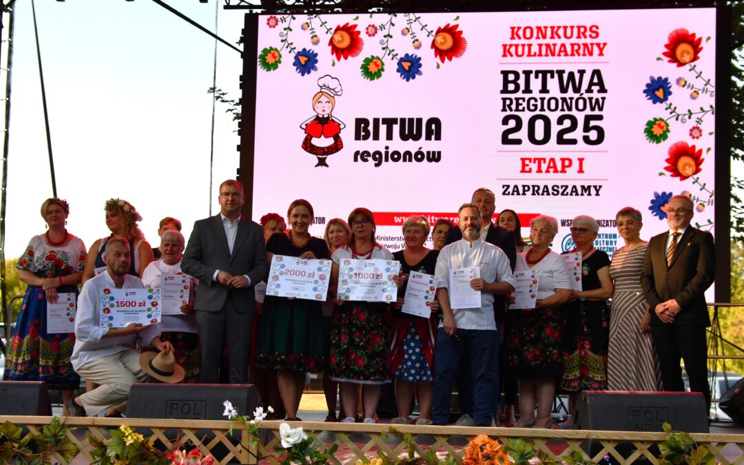 Laureaci konkursu kulinarnego Bitwa Regionów 2025 Etap I