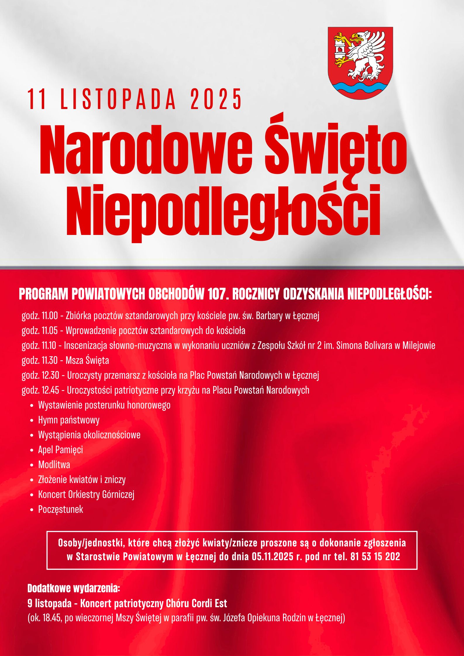 11 listopada – Narodowe Święto Niepodległości