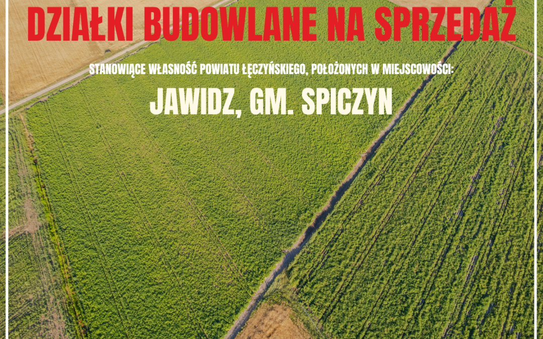 Działki budowlane na sprzedaż