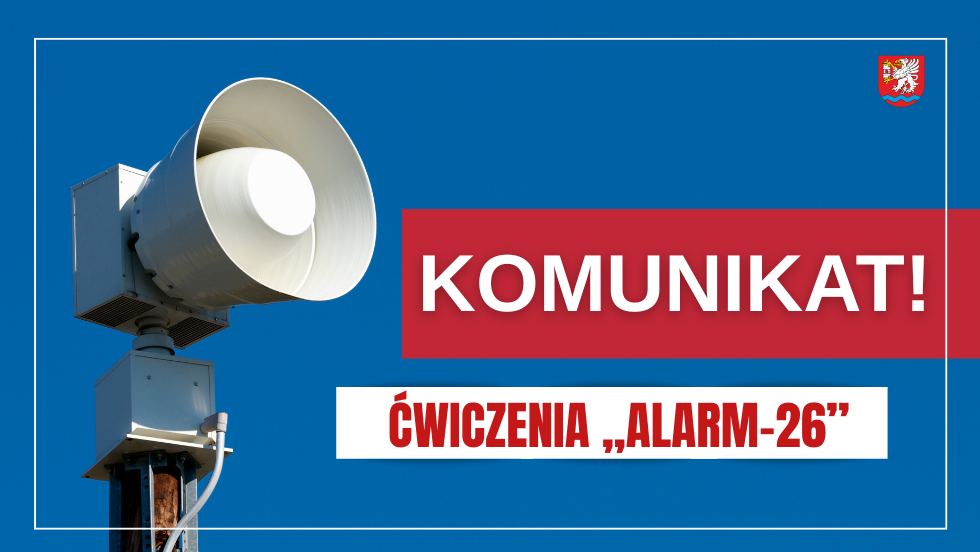 Już jutro ćwiczenie „ALARM-26”